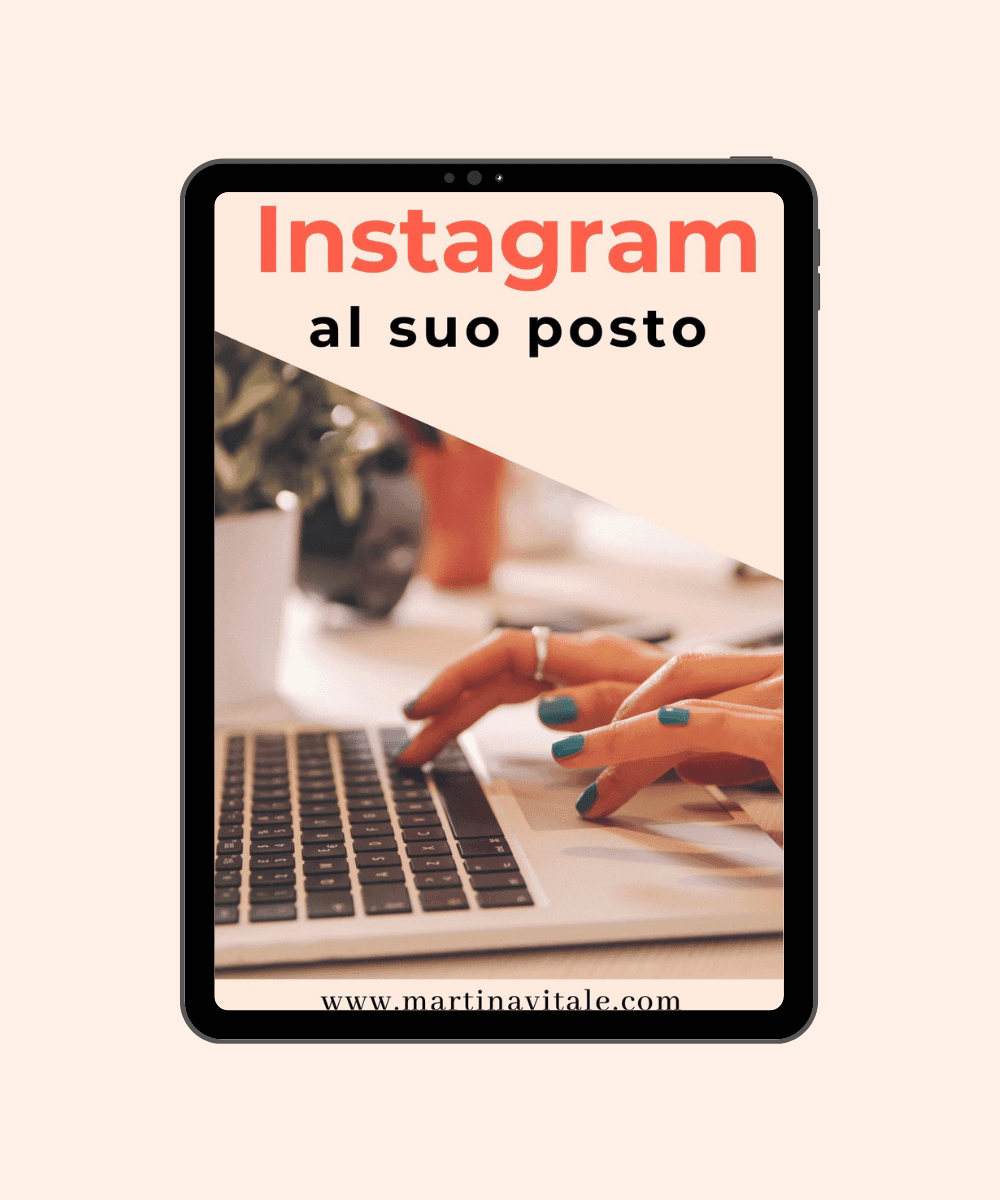 Instagram al suo posto