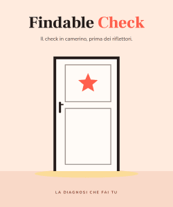 Findable Check, la diagnosi che fai tu: la porta del camerino con la stella