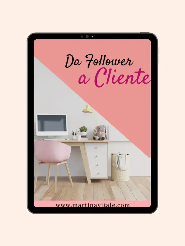 mini corso da follower a cliente