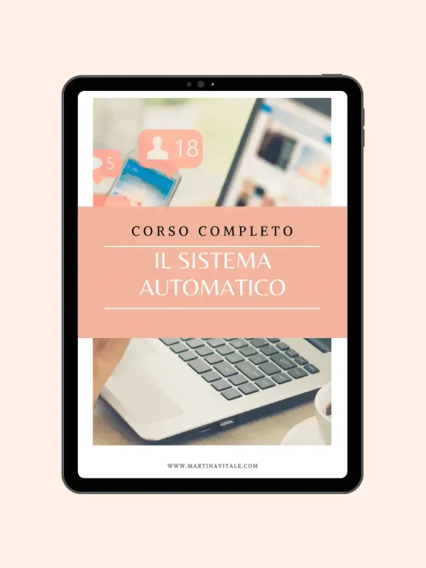 corso completo il sistema automatico